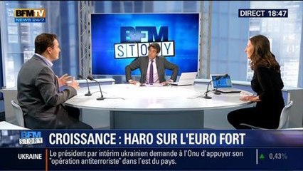 BFM Story: Croissance: Haro sur l'euro fort - 14/04