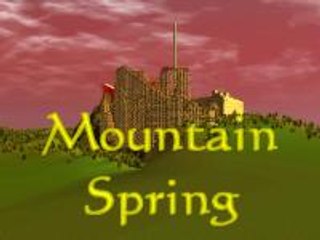 RCT3 Park - Mountain Spring