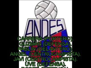 Lista de Seleccionados para el partido en Navia contra La Blanqueada (Uruguay)