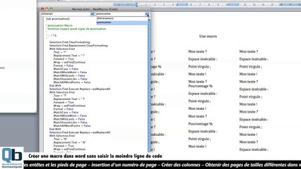 macros-comment créer une macro simple sans connaitre une ligne de code