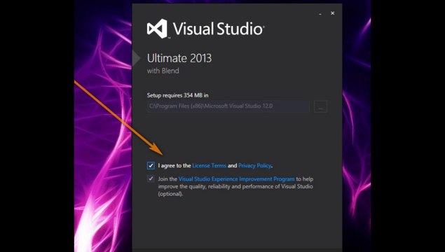 Microsoft Visual Studio Ultimate 2013 kurulum