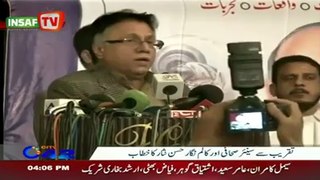 See the hassan nassar opinion about imran khan watch video