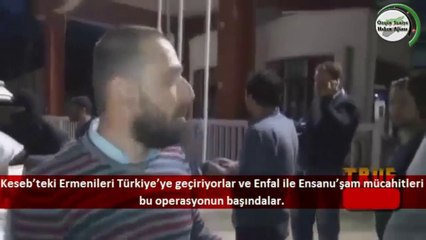 Muhalifler yaşlı Ermenileri Türkiye'ye taşıdı | Lazkiye | Keseb [Tr Altyazı]