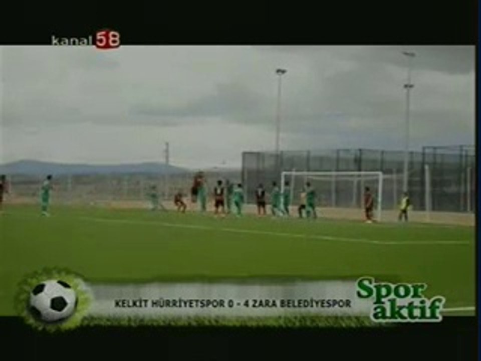 Kelkit Hürriyet 0-4 Zaraspor | Spor Aktif Kanal58 maç özeti ve yorumları