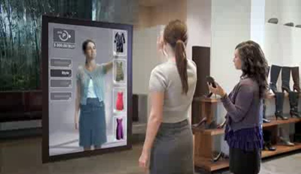 Virtual shopping in future