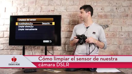 Cómo limpiar el sensor de nuestra cámara DSLR (Canon o Nikon)