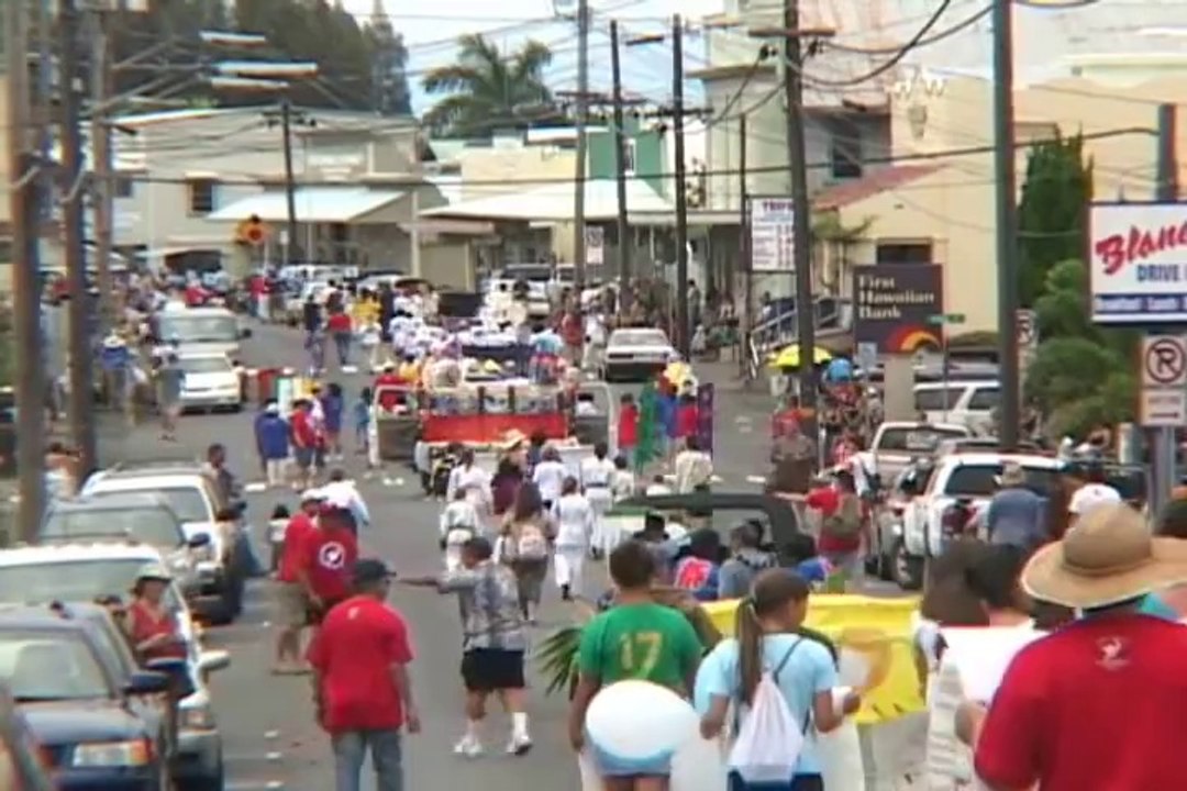 Peace Day parade in Honokaa, Hawaii - 2007