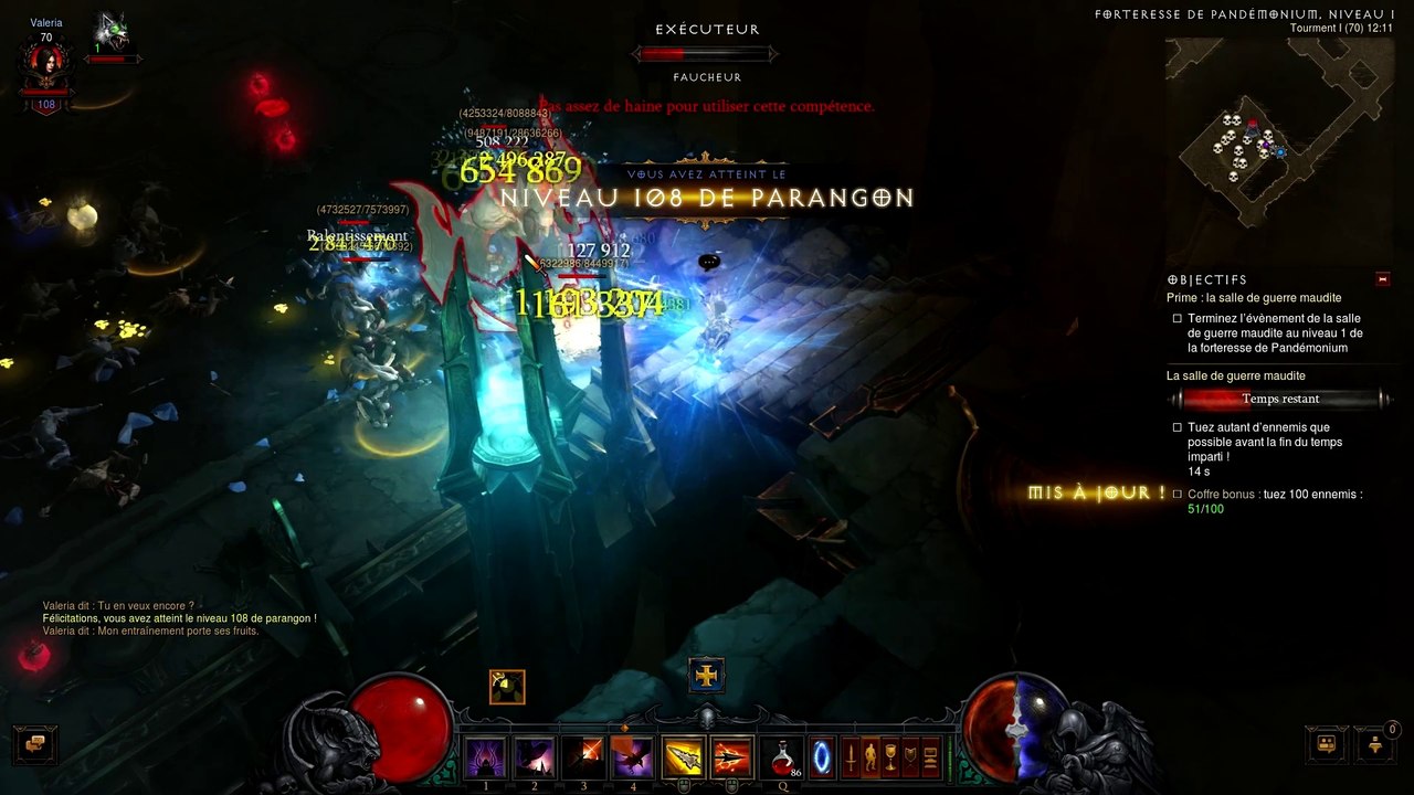 Diablo 3 Reaper of Souls  Acte V - Salle de guerre maudite