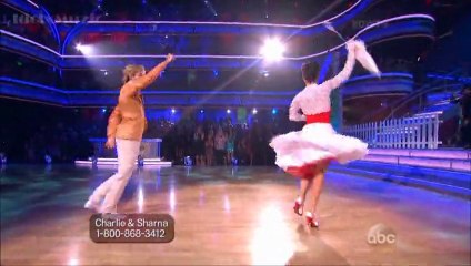 Charlie White ‏& Sharna - Jazz - DWTS 18 (Disney Night)