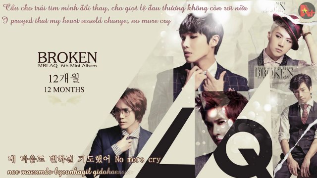 [Vietsub + Engsub + Hangul][FMV] MBLAQ - 12 Months [AplusVNTeam]
