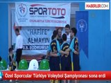 Özel Sporcular Türkiye Voleybol Şampiyonası sona erdi