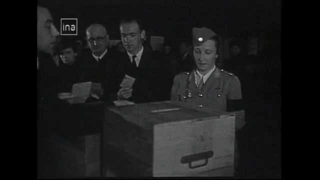 Droit de vote des femmes : Législatives et Référendum Octobre 1945