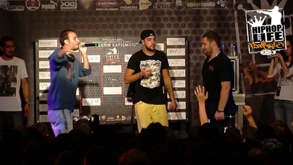 Selim Muran vs Necip Mahfuz (Yarı Final) - Hiphoplife Freestyle King 3 (2012) #FK3