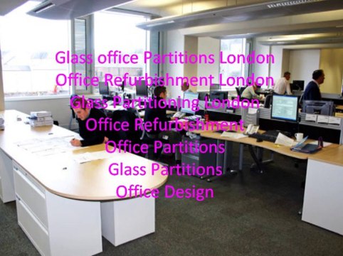 Glass office Partitions London