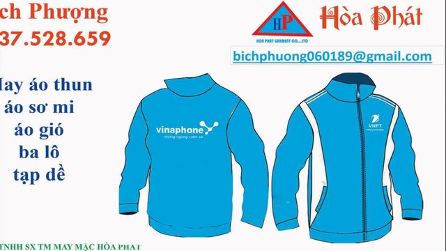 Công ty may áo thun, áo sơ mi, áo gió, ba lô, tạp dề 0937 528 659