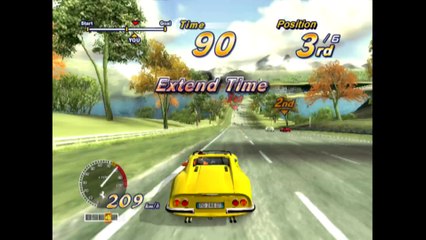 OutRun 2006 Coast 2 Coast - HD Remastered Showroom - PS2