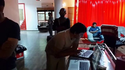 Making Of Race Gurram Posters