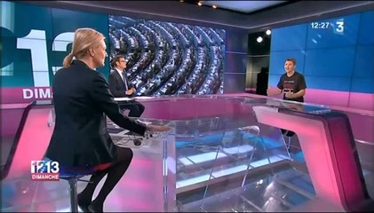 Olivier Besancenot sur France 3 dans le 12-13 Dimanche (2014.04.13)