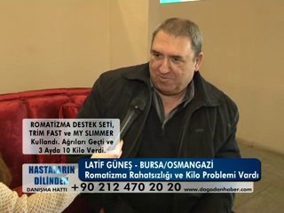 ROMATİZMA - KİLO RAHATSIZLIĞI VARDI ŞİFALI BİTKİLERİ KULLANDI