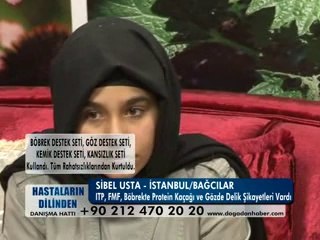 ITP - FMF - BÖBREKTE PROTEİN KAÇAĞI - GÖZDE DELİK RAHATSIZLIĞI VARDI ŞİFALI BİTKİLERİ KULLANDI