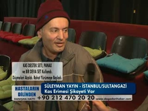 KAS ERİMESİ RAHATSIZLIĞI VARDI ŞİFALI BİTKİLERİ KULLANDI