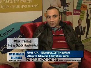 ALERJİ - ÖKSÜRÜK RAHATSIZLIĞI VARDI ŞİFALI BİTKİLERİ KULLANDI