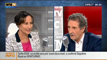 Pas de hausse de l'électricité d'ici le mois d'août, promet Ségolène Royal