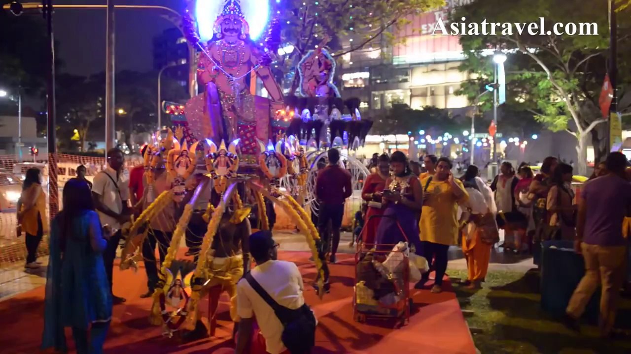Thaipusam 2014 Kavadi pilgrimage, Singapore by Asiatravel.com