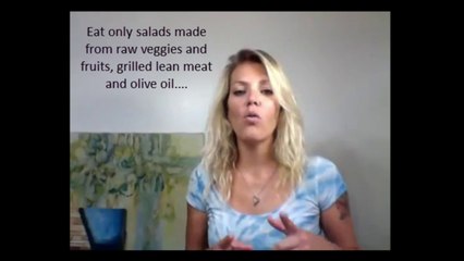 lose 100 lbs in one year tip 6 - eat mostly salads for a few months