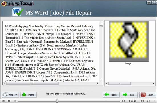 SysInfoTools MS Word DOC Recovery
