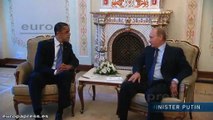 Obama insta a Putin a retirar tropas rusas de Ucrania