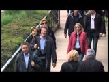 Pompei (NA) - Angela Merkel visita gli scavi (13.04.14)