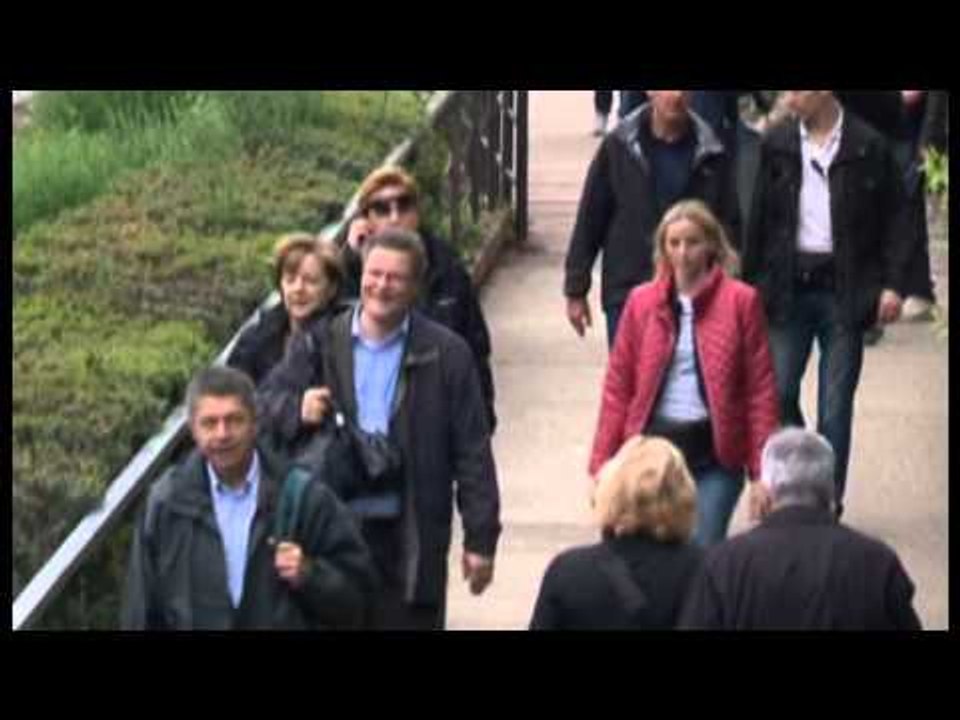 Pompei (NA) - Angela Merkel visita gli scavi (13.04.14)
