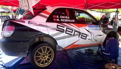 2014 Ege Rallisi / Sabri Ünver - Kaan Özşenler / Subaru Impreza