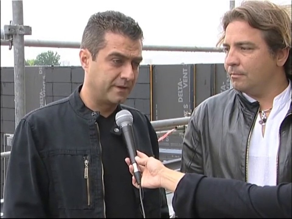 Gros plan sur le futur hôtel d'entreprise à Viry-Chatillon, juin 2009