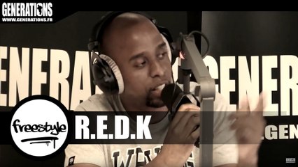 R.E.D.K. - Mars Music & Freestyle (Live des studios de Generations)