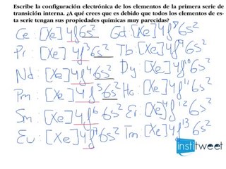 Relacionar configuraciones electrónicas y propiedades químicas