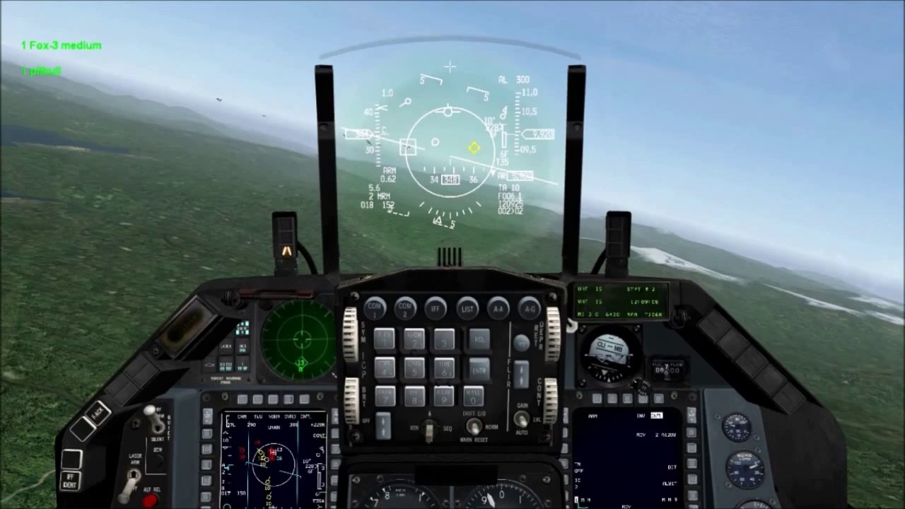 Falcon BMS Eğitim  A-A Radar Modları