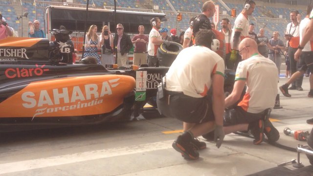 Force India Pitstop Practice 2