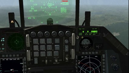 Falcon BMS Eğitim  Navigasyon,Bullseyes,Mark Point,Auto Pilot