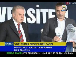 "Yılın Teknik Adamı" Ersun Yanal