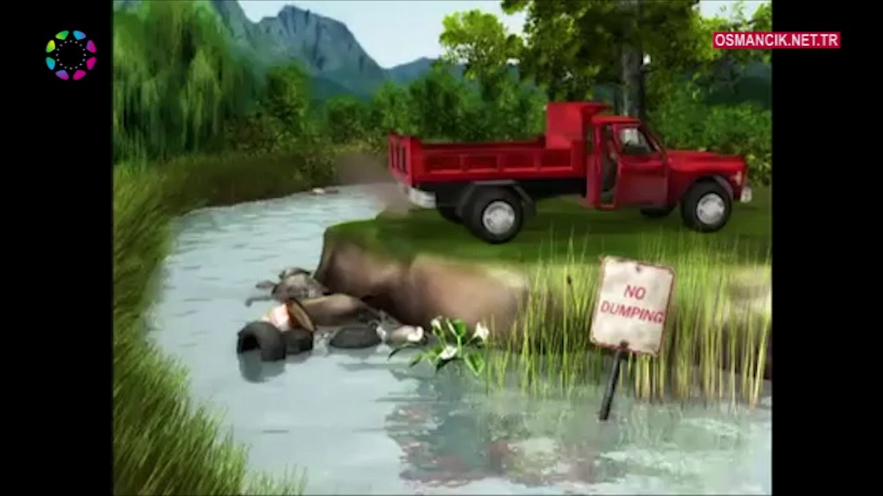 Osmancık'ta Kızılırmak'a Çöp Atan Vatandaş