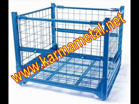 KARMA METAL– TEL KASA, TELLİ KAFES HASIR SEPET İMALATI EURO GİTTERBOX KONTEYNER