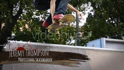 Blood And Mud Grunge Lower Third