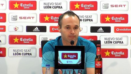 Iniesta: "Tengo la misma ilusión por ganar títulos"