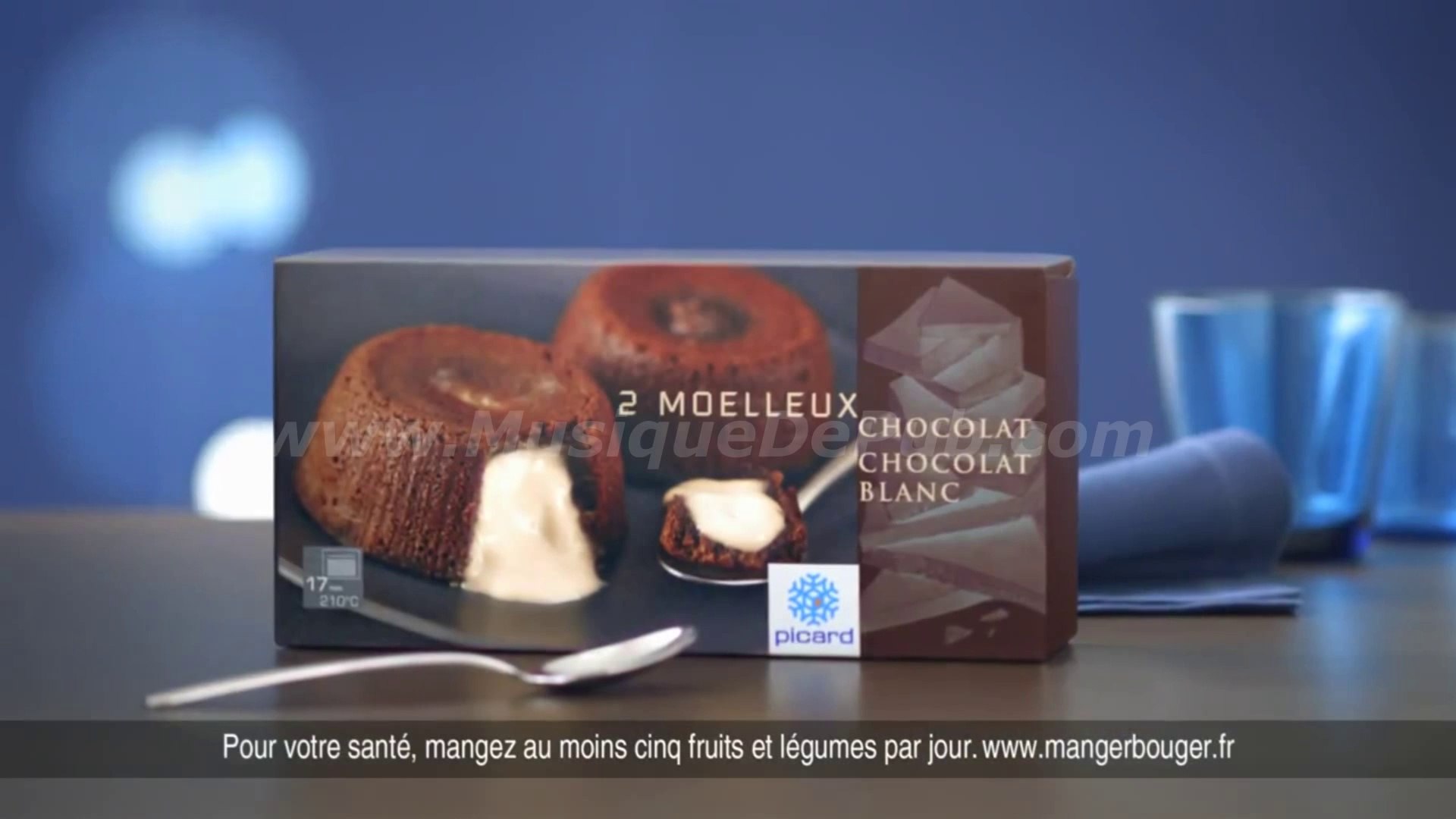 pub Picard Moelleux au Chocolat Blanc 2014 [HQ] - Vidéo Dailymotion