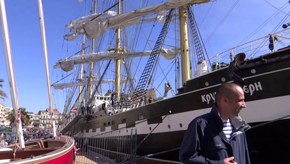 DESNOS MICHEL PRESENTE " ESCALE A SETE" INTERWIEUV DU PRESIDENT 15 4 2014