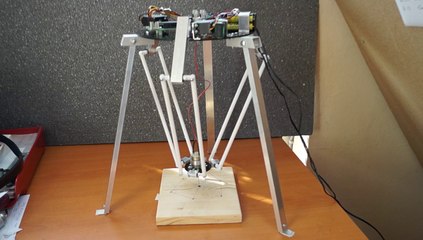 DELTA ROBOT ile delik delme uygulaması (Altaş Yayıncılık ve Elektronik)