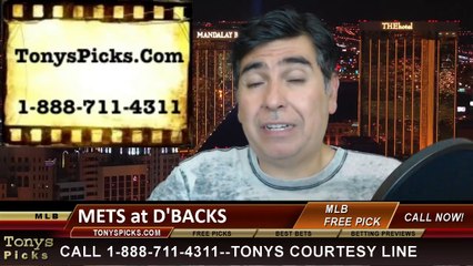 MLB Pick Arizona Diamondbacks vs. New York Mets Odds Prediction Preview 4-15-2014