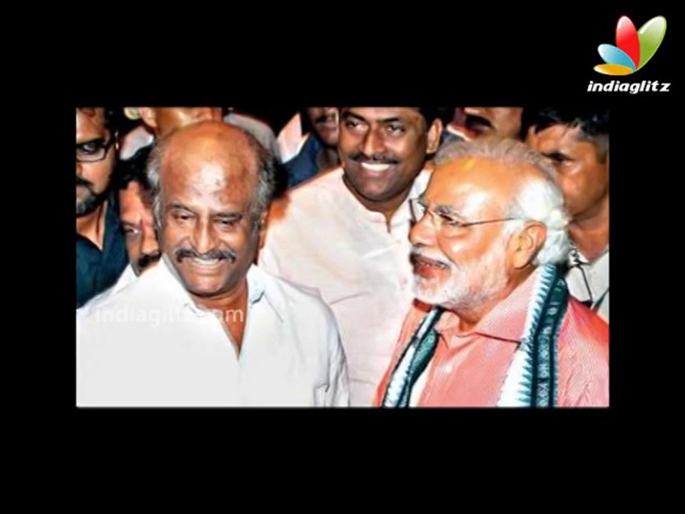 Modi Visits Superstar Rajinikanth at his Home! | Hindi Hot Latest News | BJP PM Candidate